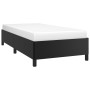 Estructura de cama cuero sintético negro 90x190 cm de vidaXL, Camas y somieres - Ref: Foro24-347221, Precio: 98,62 €, Descuen...