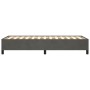 Estructura de cama de terciopelo gris oscuro 90x190 cm de vidaXL, Camas y somieres - Ref: Foro24-347295, Precio: 93,52 €, Des...