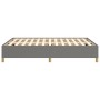 Dark gray fabric bed frame 140x190 cm by vidaXL, Beds and slatted bases - Ref: Foro24-347158, Price: 121,79 €, Discount: %