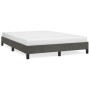 Dark gray velvet bed frame 140x190 cm by vidaXL, Beds and slatted bases - Ref: Foro24-346971, Price: 95,77 €, Discount: %