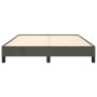 Estructura de cama de terciopelo gris oscuro 140x190 cm de vidaXL, Camas y somieres - Ref: Foro24-346971, Precio: 95,77 €, De...