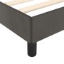 Dark gray velvet bed frame 140x190 cm by vidaXL, Beds and slatted bases - Ref: Foro24-346971, Price: 95,77 €, Discount: %