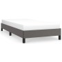 Gray synthetic leather bed frame 80x200 cm by vidaXL, Beds and slatted bases - Ref: Foro24-346872, Price: 80,02 €, Discount: %