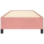 Estructura de cama de terciopelo rosa 80x200 cm de vidaXL, Camas y somieres - Ref: Foro24-347293, Precio: 85,66 €, Descuento: %