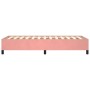 Estructura de cama de terciopelo rosa 80x200 cm de vidaXL, Camas y somieres - Ref: Foro24-347293, Precio: 85,66 €, Descuento: %