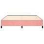 Estructura de cama de terciopelo rosa 180x200 cm de vidaXL, Camas y somieres - Ref: Foro24-347341, Precio: 128,74 €, Descuent...