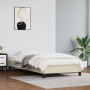 Estructura de cama de cuero sintético color crema 90x200 cm de vidaXL, Camas y somieres - Ref: Foro24-346882, Precio: 85,84 €...