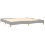 Estructura de cama gris claro tela 200x200 cm de vidaXL, Camas y somieres - Ref: Foro24-346842, Precio: 111,63 €, Descuento: %