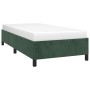 Green velvet bed frame 90x200 cm by vidaXL, Beds and slatted bases - Ref: Foro24-347303, Price: 87,99 €, Discount: %