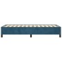 Estructura de cama de terciopelo azul 80x200 cm de vidaXL, Camas y somieres - Ref: Foro24-347292, Precio: 90,17 €, Descuento: %