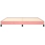 Pink velvet bed frame 200x200 cm by vidaXL, Beds and slatted bases - Ref: Foro24-346999, Price: 109,78 €, Discount: %