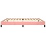 Pink velvet bed frame 200x200 cm by vidaXL, Beds and slatted bases - Ref: Foro24-346999, Price: 109,78 €, Discount: %