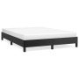 Estructura de cama de cuero sintético negro 140x200 cm de vidaXL, Camas y somieres - Ref: Foro24-346904, Precio: 96,99 €, Des...