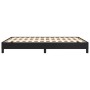 Estructura de cama de cuero sintético negro 140x200 cm de vidaXL, Camas y somieres - Ref: Foro24-346904, Precio: 96,99 €, Des...