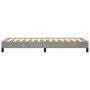 Estructura de cama de terciopelo gris claro 90x190 cm de vidaXL, Camas y somieres - Ref: Foro24-346946, Precio: 82,46 €, Desc...