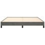 Estructura de cama de terciopelo gris oscuro 160x200 cm de vidaXL, Camas y somieres - Ref: Foro24-346983, Precio: 110,99 €, D...