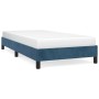 Blue velvet bed frame 100x200 cm by vidaXL, Beds and slatted bases - Ref: Foro24-346962, Price: 90,75 €, Discount: %