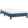 Blue velvet bed frame 100x200 cm by vidaXL, Beds and slatted bases - Ref: Foro24-346962, Price: 90,75 €, Discount: %