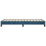 Blue velvet bed frame 100x200 cm by vidaXL, Beds and slatted bases - Ref: Foro24-346962, Price: 90,75 €, Discount: %