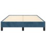 Blue velvet bed frame 120x200 cm by vidaXL, Beds and slatted bases - Ref: Foro24-346968, Price: 102,72 €, Discount: %