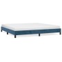 Blue velvet bed frame 200x200 cm by vidaXL, Beds and slatted bases - Ref: Foro24-346998, Price: 109,92 €, Discount: %