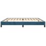 Blue velvet bed frame 200x200 cm by vidaXL, Beds and slatted bases - Ref: Foro24-346998, Price: 109,92 €, Discount: %