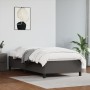 Gray synthetic leather bed frame 100x200 cm by vidaXL, Beds and slatted bases - Ref: Foro24-347237, Price: 104,74 €, Discount: %