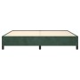 Green velvet bed frame 200x200 cm by vidaXL, Beds and slatted bases - Ref: Foro24-347345, Price: 157,99 €, Discount: %