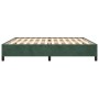 Green velvet bed frame 200x200 cm by vidaXL, Beds and slatted bases - Ref: Foro24-347345, Price: 157,99 €, Discount: %