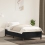 Estructura de cama de terciopelo negro 90x190 cm de vidaXL, Camas y somieres - Ref: Foro24-347296, Precio: 83,59 €, Descuento: %