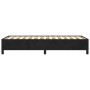 Estructura de cama de terciopelo negro 90x190 cm de vidaXL, Camas y somieres - Ref: Foro24-347296, Precio: 83,59 €, Descuento: %