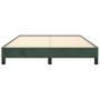 Estructura de cama de terciopelo verde 140x200 cm de vidaXL, Camas y somieres - Ref: Foro24-346979, Precio: 96,59 €, Descuent...