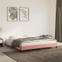 Pink velvet bed frame 180x200 cm by vidaXL, Beds and slatted bases - Ref: Foro24-346993, Price: 108,90 €, Discount: %