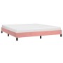 Pink velvet bed frame 180x200 cm by vidaXL, Beds and slatted bases - Ref: Foro24-346993, Price: 108,90 €, Discount: %