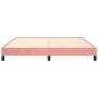 Pink velvet bed frame 180x200 cm by vidaXL, Beds and slatted bases - Ref: Foro24-346993, Price: 108,90 €, Discount: %