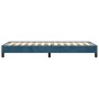 Estructura de cama de terciopelo azul 80x200 cm de vidaXL, Camas y somieres - Ref: Foro24-346944, Precio: 86,64 €, Descuento: %