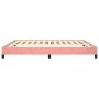 Pink velvet bed frame 160x200 cm by vidaXL, Beds and slatted bases - Ref: Foro24-346987, Price: 122,51 €, Discount: %