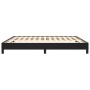 Estructura de cama de cuero sintético negro 180x200 cm de vidaXL, Camas y somieres - Ref: Foro24-346916, Precio: 113,46 €, De...