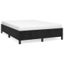 Estructura de cama de terciopelo negra 140x200 cm de vidaXL, Camas y somieres - Ref: Foro24-347326, Precio: 118,53 €, Descuen...