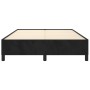 Estructura de cama de terciopelo negra 140x200 cm de vidaXL, Camas y somieres - Ref: Foro24-347326, Precio: 118,53 €, Descuen...