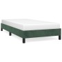 Green velvet bed frame 90x190 cm by vidaXL, Beds and slatted bases - Ref: Foro24-346949, Price: 87,88 €, Discount: %