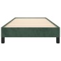 Estructura de cama de terciopelo verde 90x190 cm de vidaXL, Camas y somieres - Ref: Foro24-346949, Precio: 87,99 €, Descuento: %