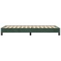 Estructura de cama de terciopelo verde 90x190 cm de vidaXL, Camas y somieres - Ref: Foro24-346949, Precio: 87,99 €, Descuento: %