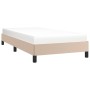 Cappuccino synthetic leather bed frame 90x200 cm by vidaXL, Beds and slatted bases - Ref: Foro24-346885, Price: 73,99 €, Disc...