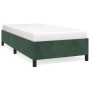 Estructura de cama de terciopelo verde 80x200 cm de vidaXL, Camas y somieres - Ref: Foro24-347291, Precio: 90,45 €, Descuento: %