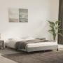 Estructura de cama de terciopelo gris claro 140x190 cm de vidaXL, Camas y somieres - Ref: Foro24-346970, Precio: 95,77 €, Des...