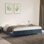 Blue velvet bed frame 200x200 cm by vidaXL, Beds and slatted bases - Ref: Foro24-347346, Price: 138,09 €, Discount: %