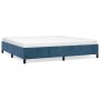 Blue velvet bed frame 200x200 cm by vidaXL, Beds and slatted bases - Ref: Foro24-347346, Price: 148,99 €, Discount: %