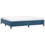 Blue velvet bed frame 200x200 cm by vidaXL, Beds and slatted bases - Ref: Foro24-347346, Price: 148,99 €, Discount: %