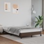 Brown synthetic leather bed frame 120x200 cm by vidaXL, Beds and slatted bases - Ref: Foro24-346895, Price: 107,17 €, Discoun...